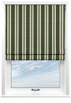 The British Stripe Co. Edgar, Chilterns No.1 - Twist&Fit Roman Blind